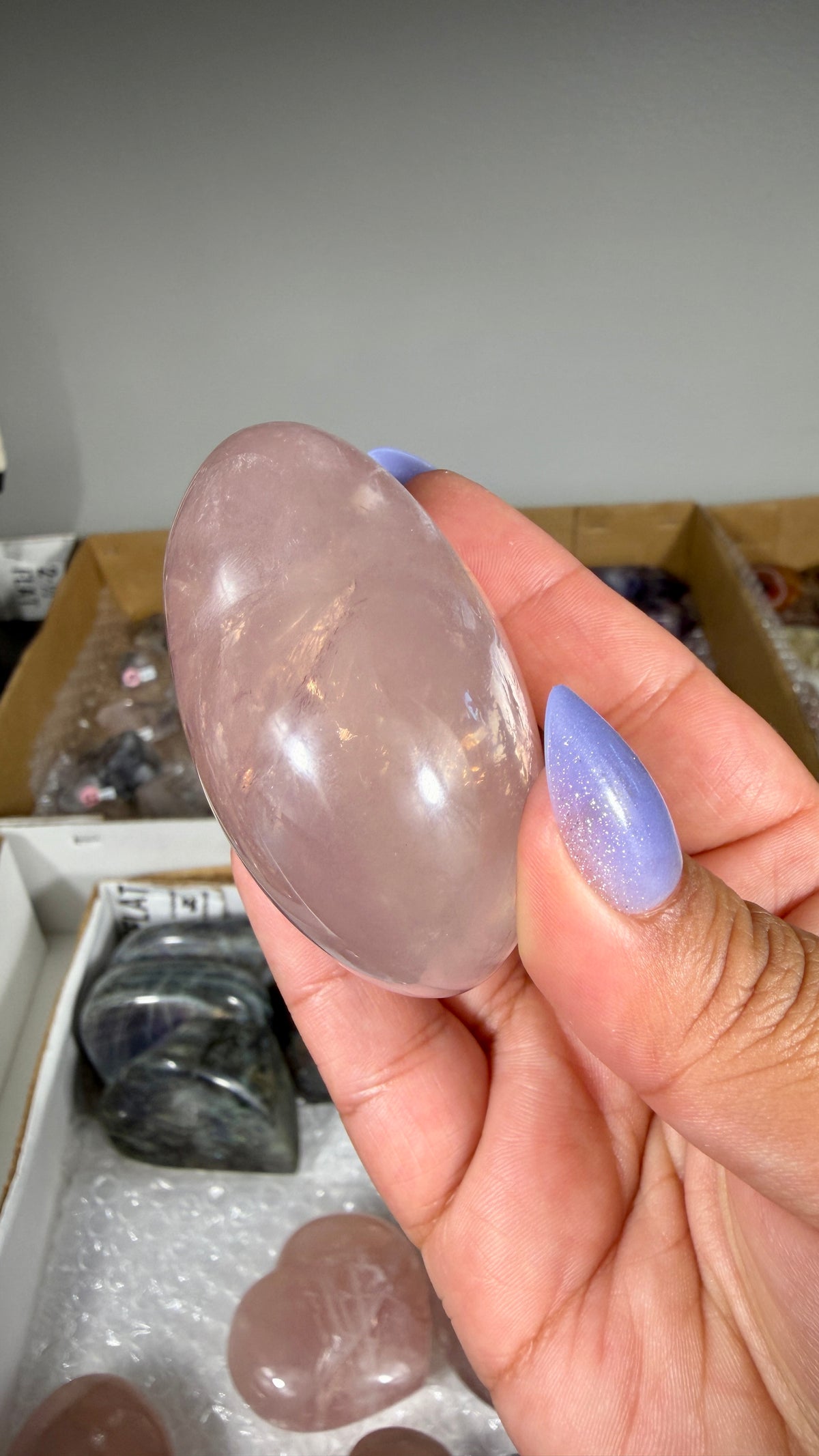 Gorgeous Rose Quartz Heart | Opt 16