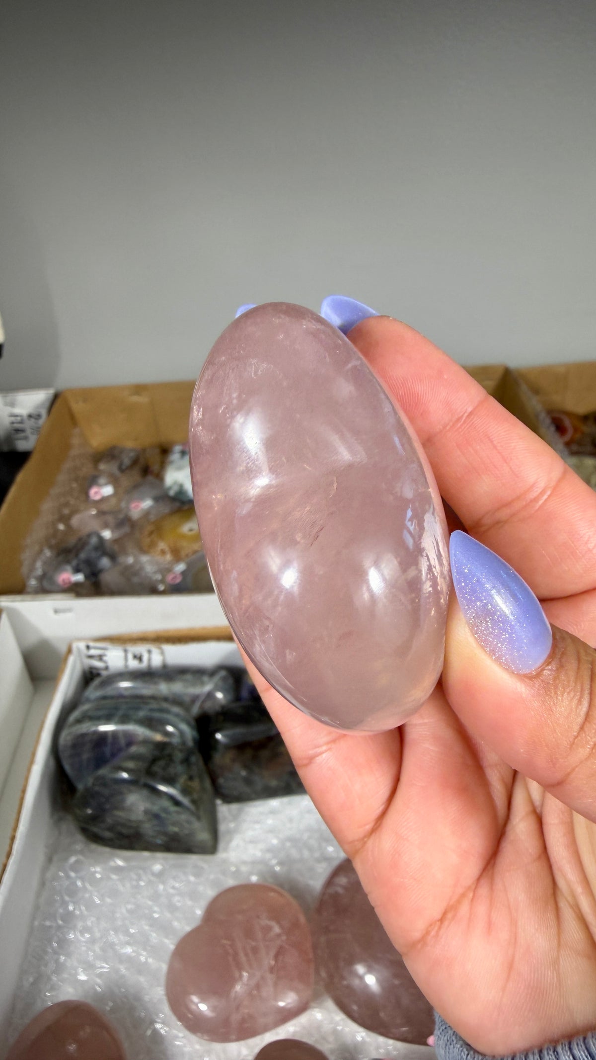 Gorgeous Rose Quartz Heart | Opt 16