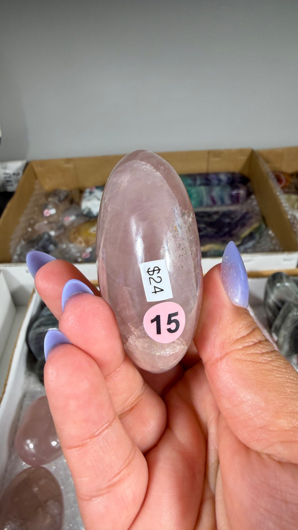 Gorgeous Rose Quartz Heart | Opt 15