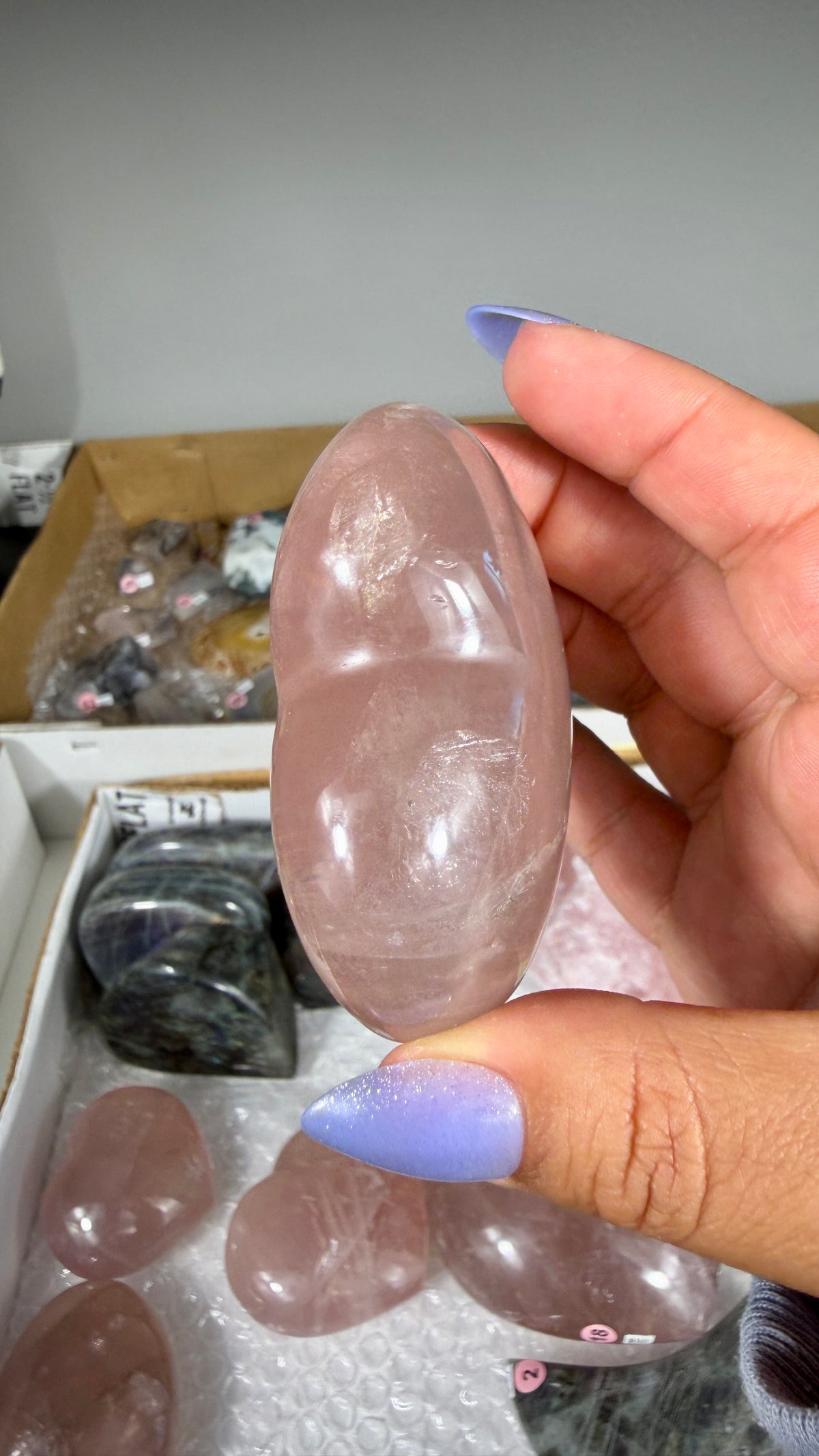 Gorgeous Rose Quartz Heart | Opt 15