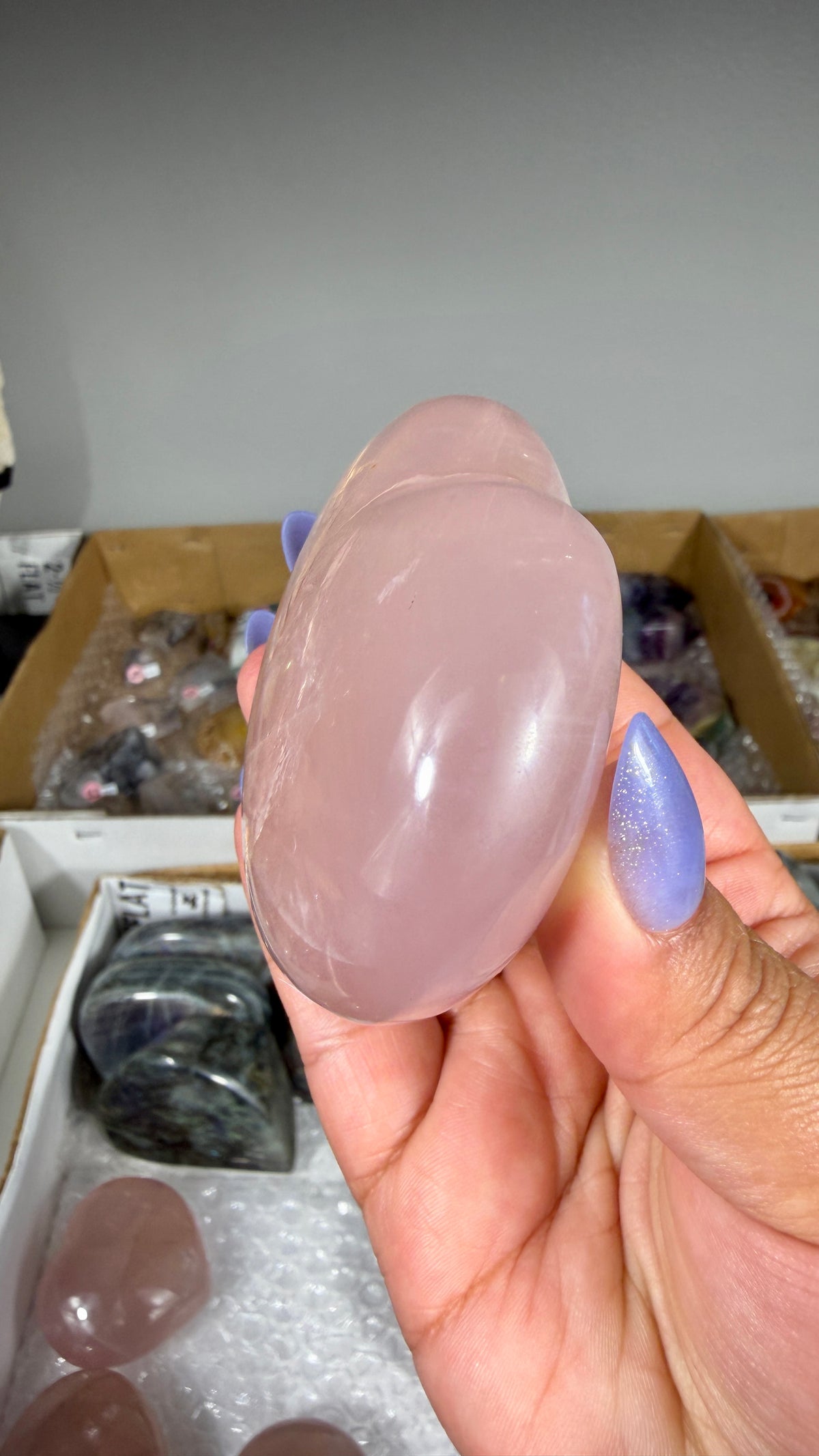 Gorgeous Rose Quartz Heart | Opt 17