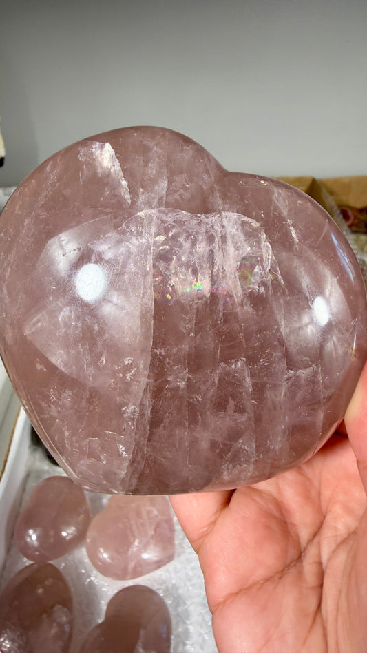 Gorgeous Rose Quartz Heart | Opt 18