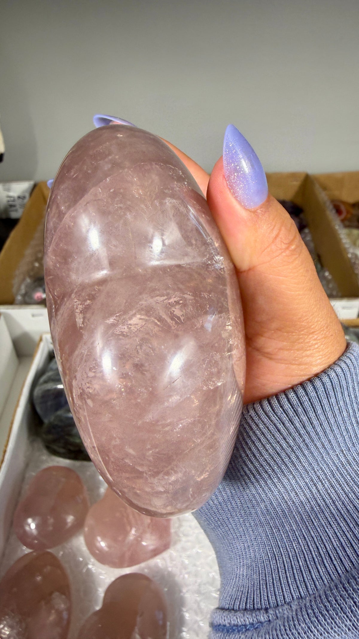 Gorgeous Rose Quartz Heart | Opt 18