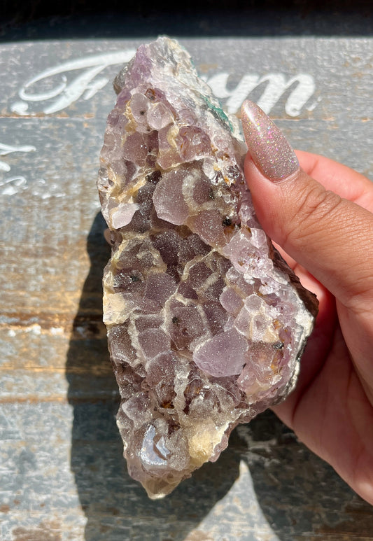 Gorgeous High Quality Sugar Amethyst Raw Piece from Brazil