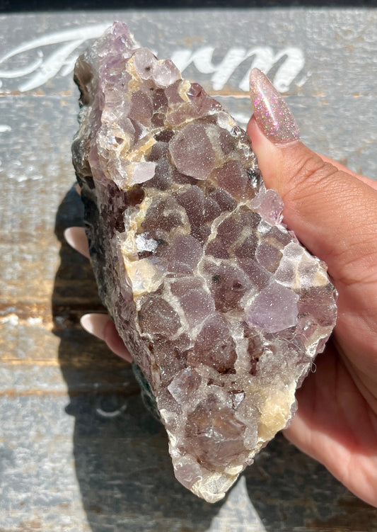 Gorgeous High Quality Sugar Amethyst Raw Piece from Brazil