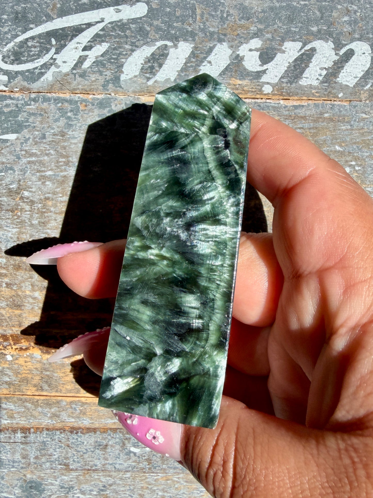 Gorgeous Seraphinite Tower | Opt L