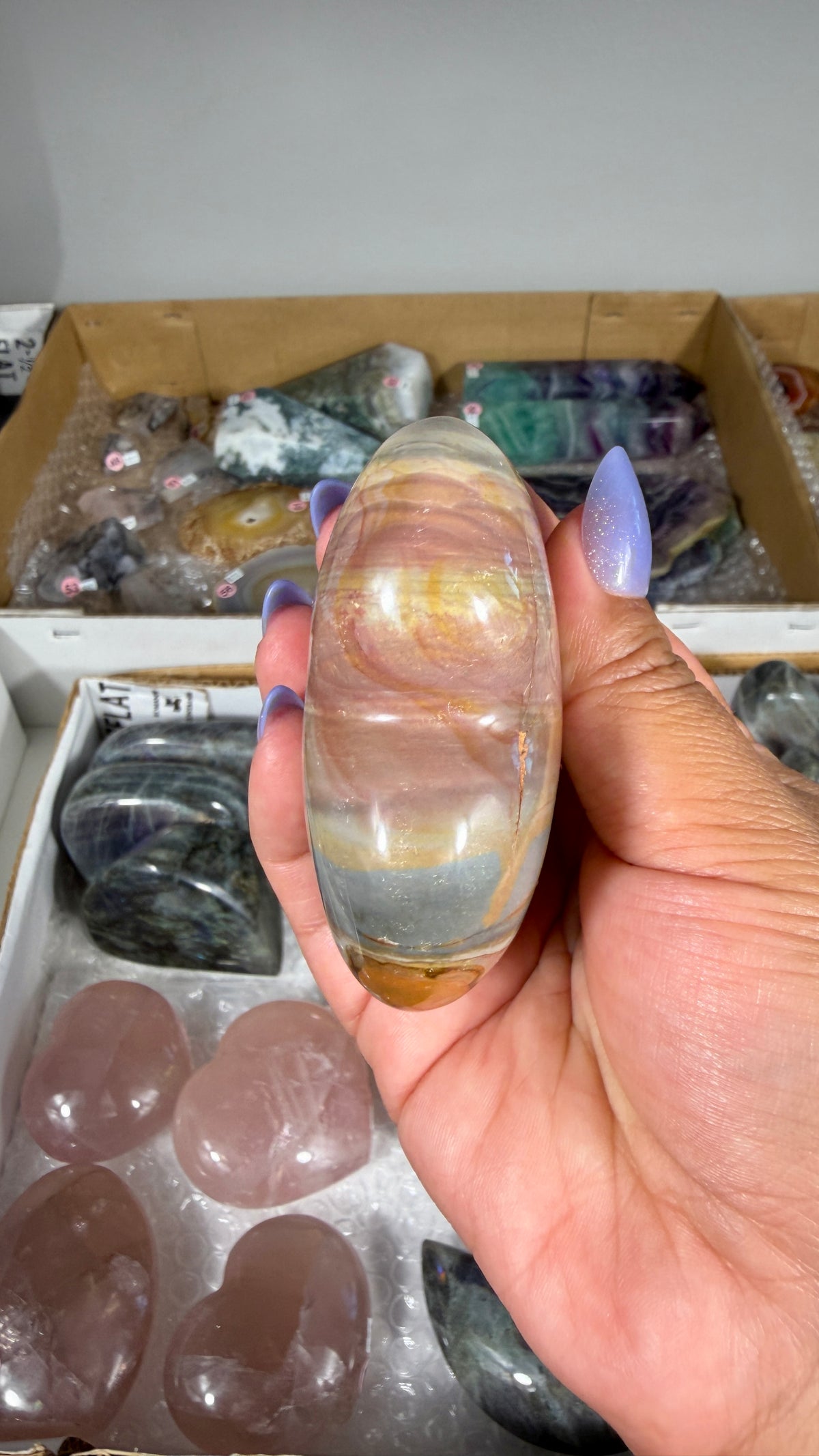 Gorgeous Polychrome Jasper Heart | Opt 33