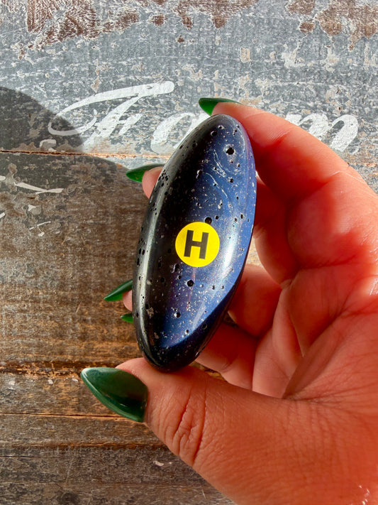 Gorgeous Sieber Agate Lingam (Man-made) | Opt H