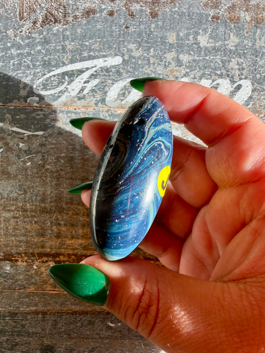 Gorgeous Sieber Agate Lingam (Man-made) | Opt J