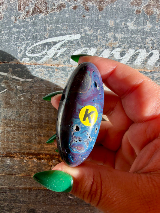 Gorgeous Sieber Agate Lingam (Man-made) | Opt K