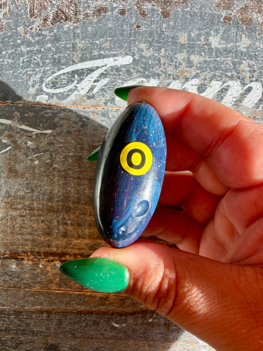 Gorgeous Sieber Agate Lingam (Man-made) | Opt O