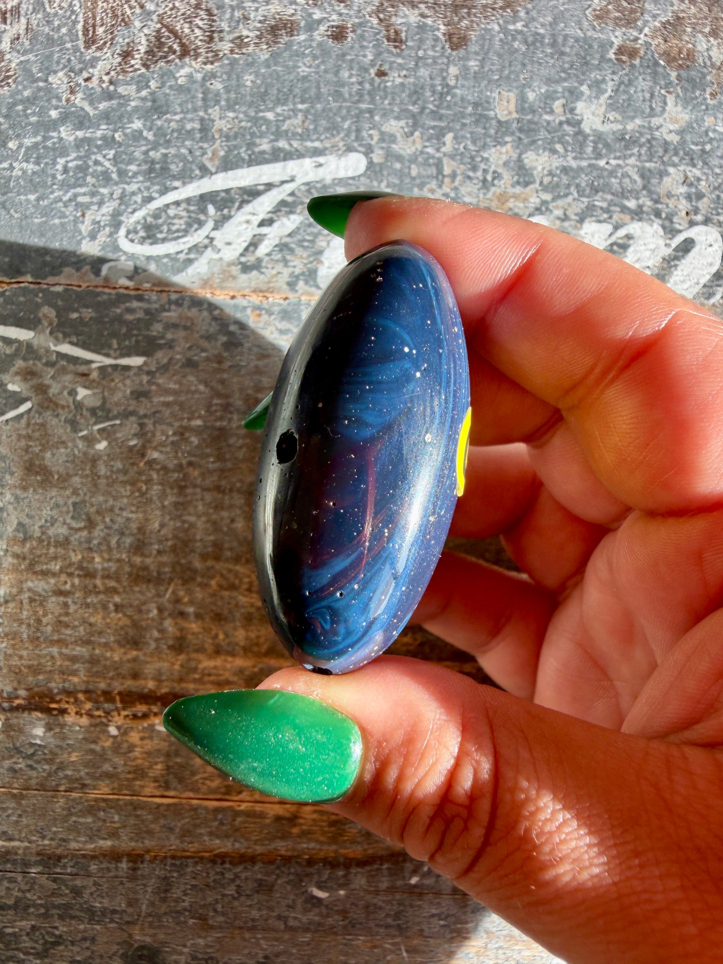 Gorgeous Sieber Agate Lingam (Man-made) | Opt O