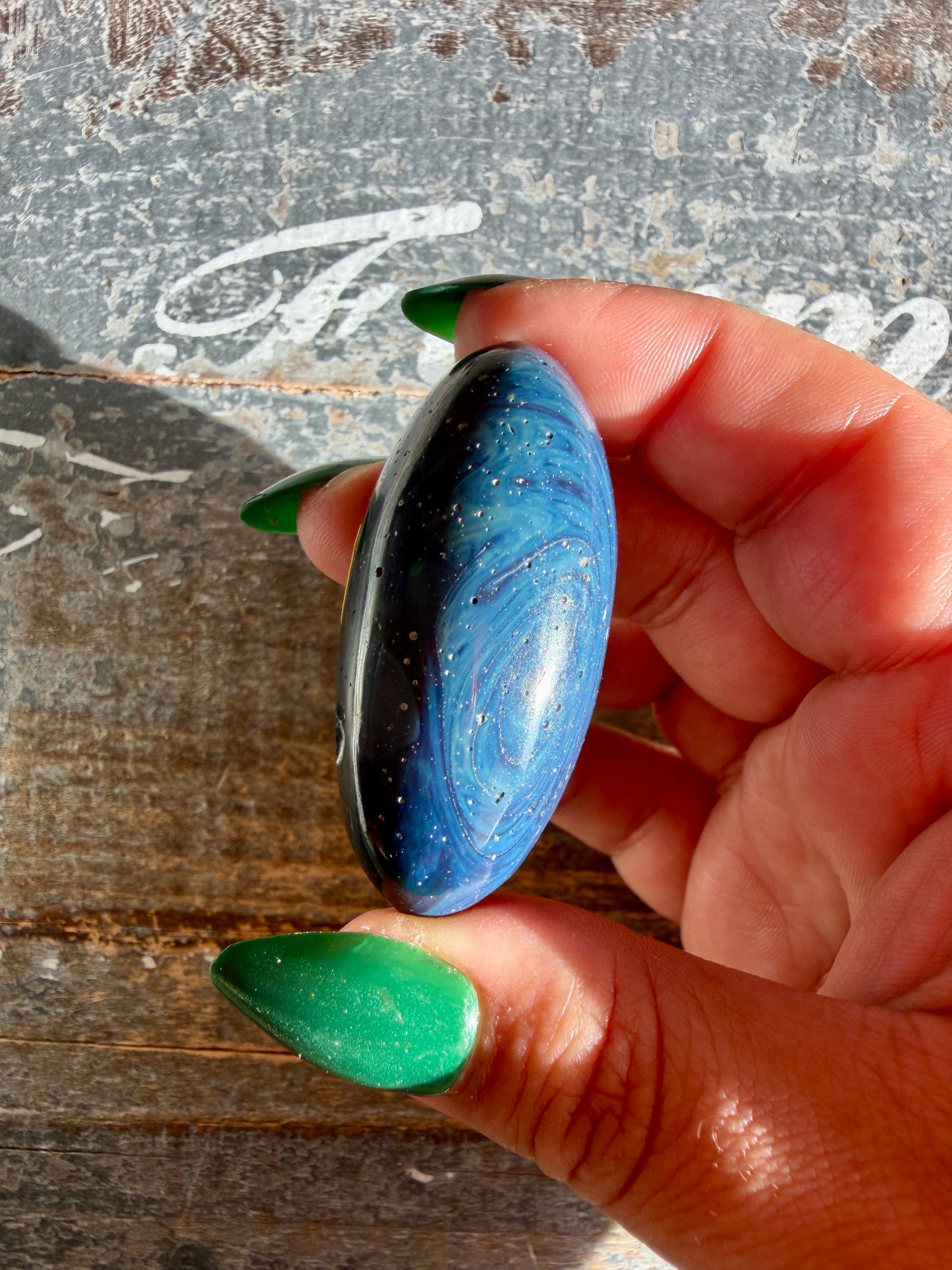 Gorgeous Sieber Agate Lingam (Man-made) | Opt O