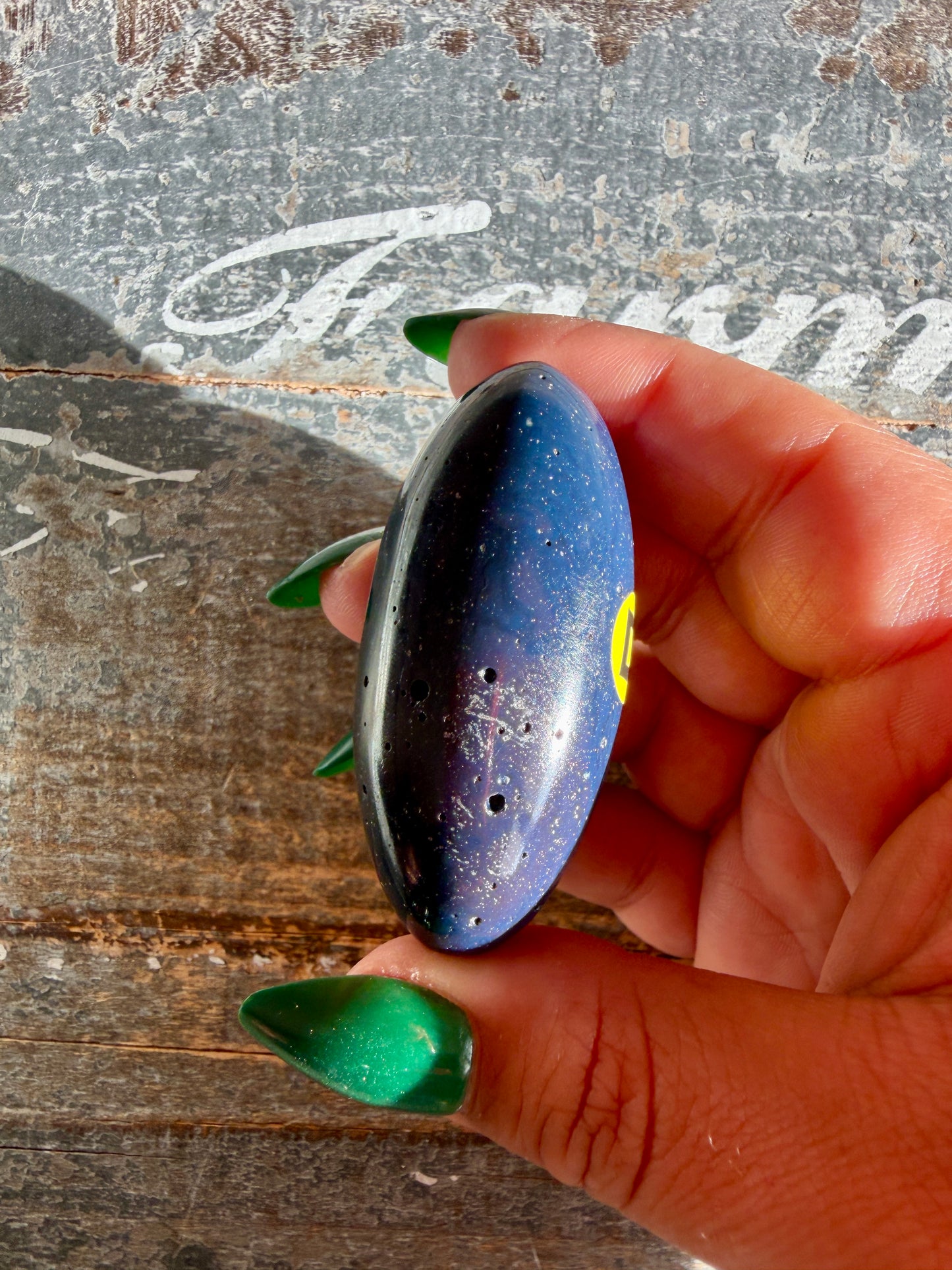 Gorgeous Sieber Agate Lingam (Man-made) | Opt D