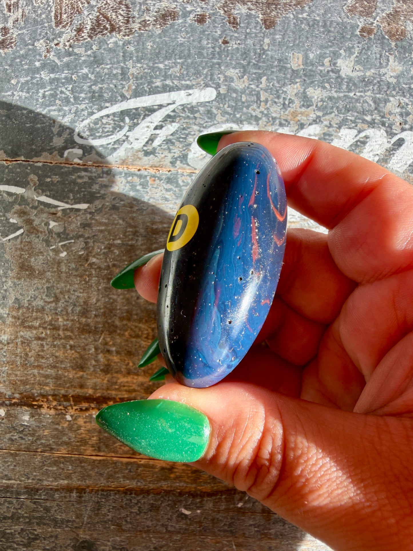 Gorgeous Sieber Agate Lingam (Man-made) | Opt D