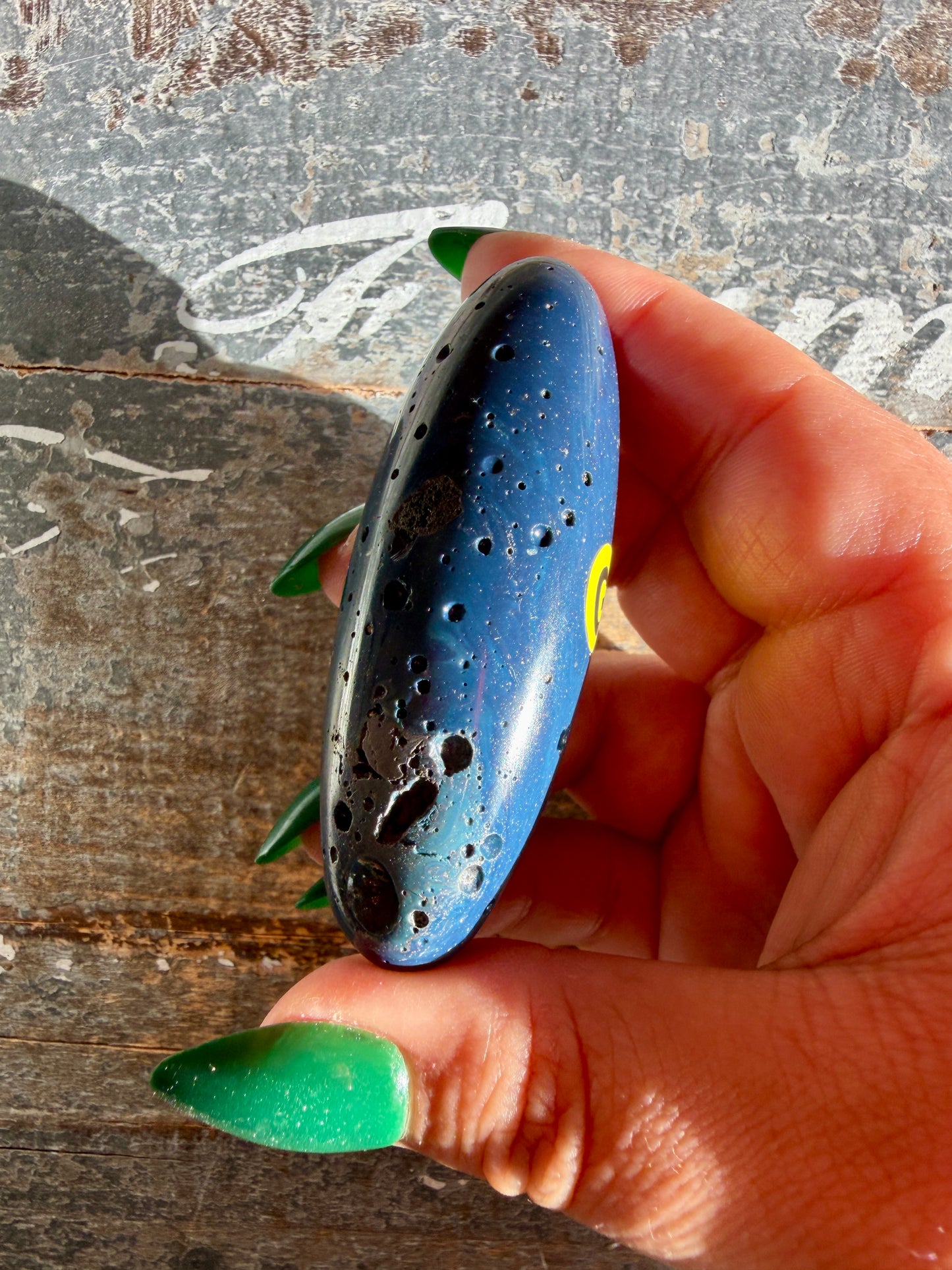 Gorgeous Sieber Agate Lingam (Man-made) | Opt G