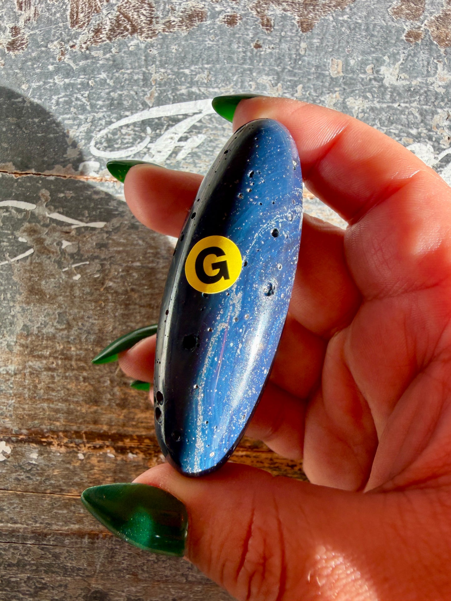 Gorgeous Sieber Agate Lingam (Man-made) | Opt G