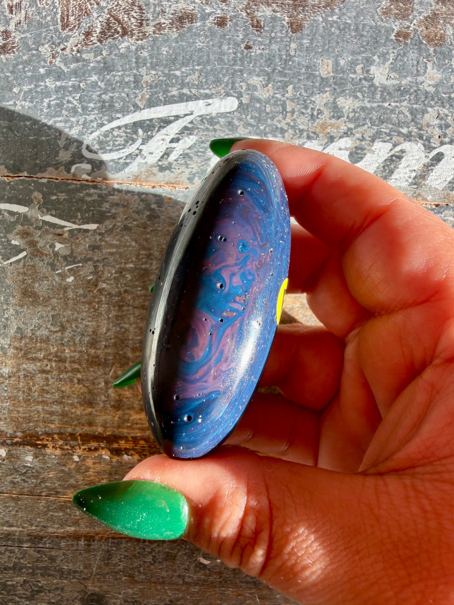 Gorgeous Sieber Agate Lingam (Man-made) | Opt E