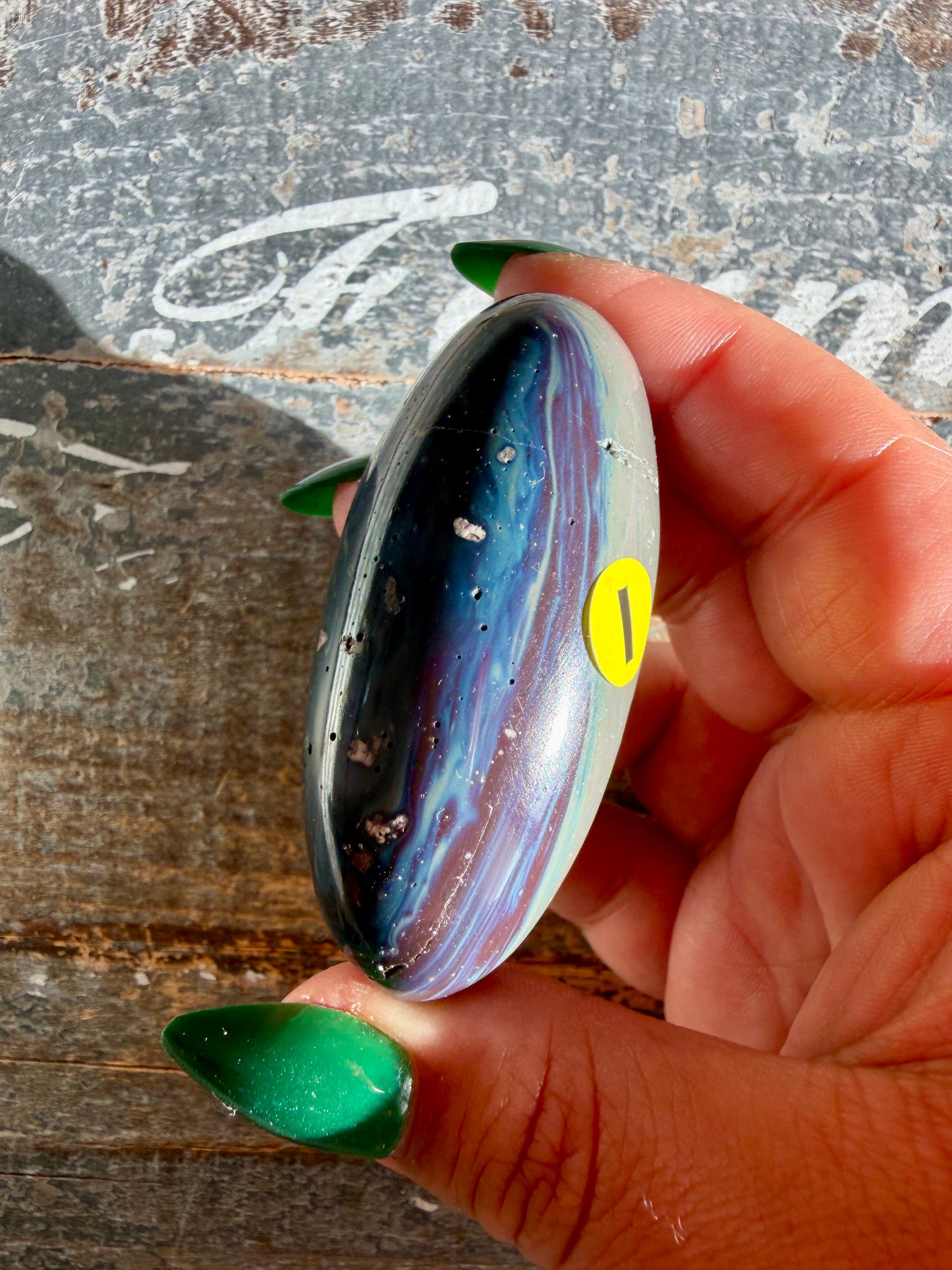 Gorgeous Sieber Agate Lingam (Man-made) | Opt I