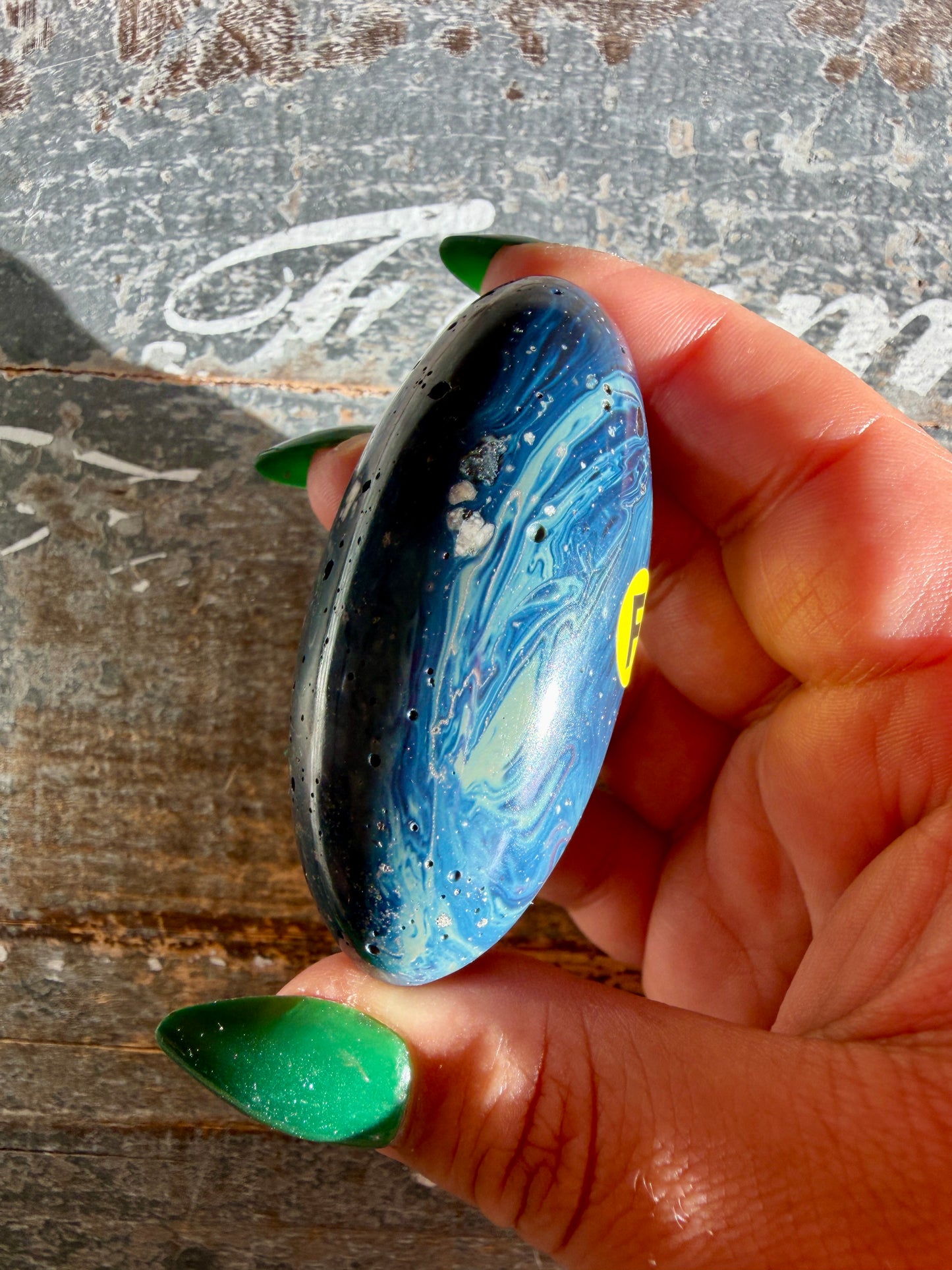 Gorgeous Sieber Agate Lingam (Man-made) | Opt F