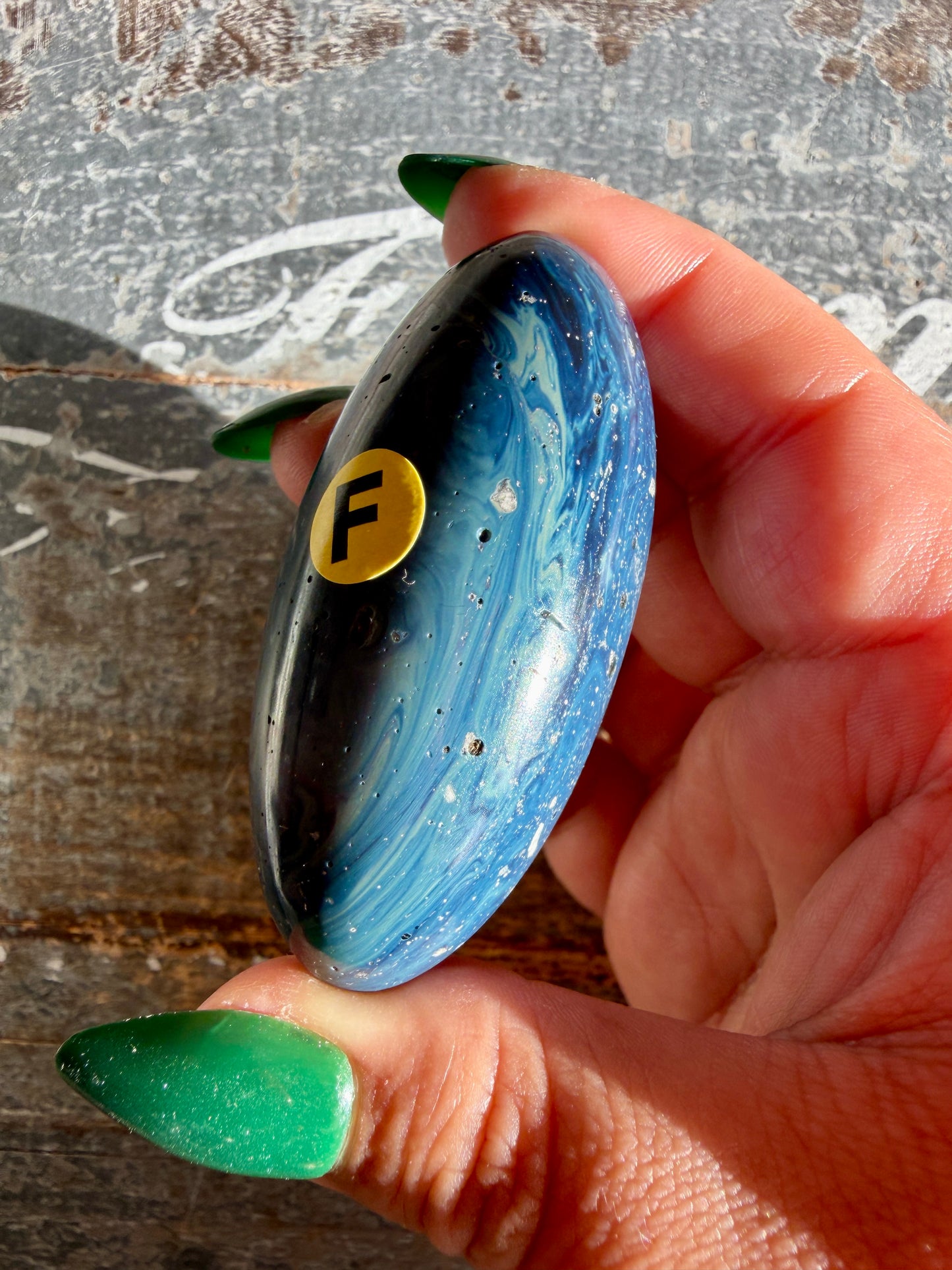 Gorgeous Sieber Agate Lingam (Man-made) | Opt F