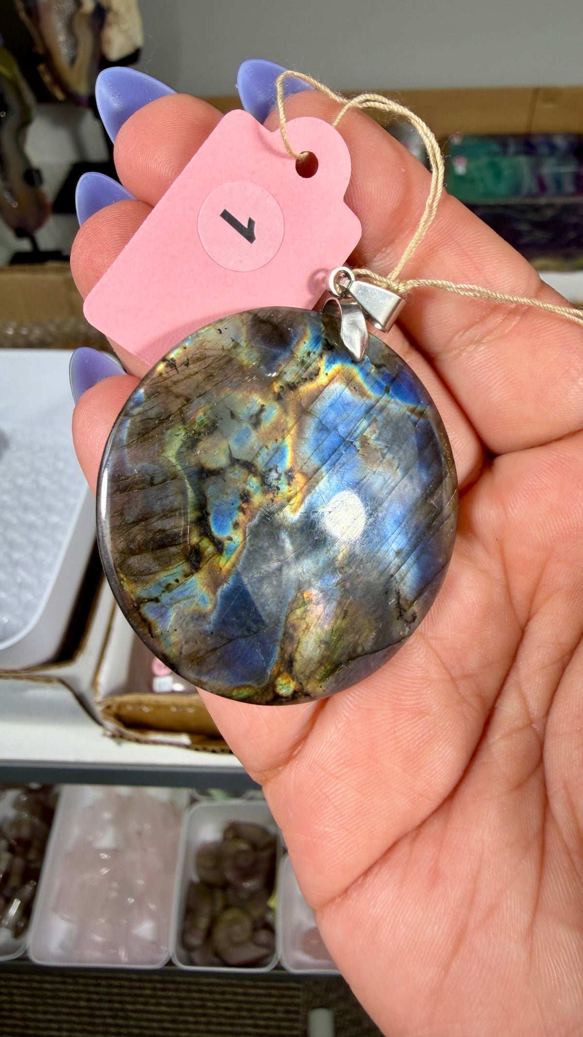 Labradorite Pendant | Opt 1