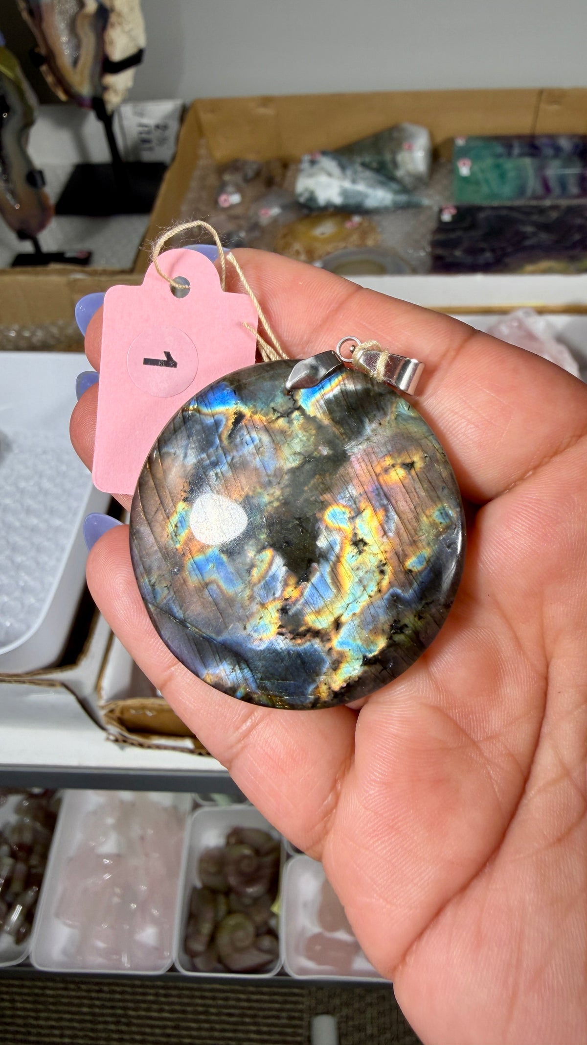 Labradorite Pendant | Opt 1