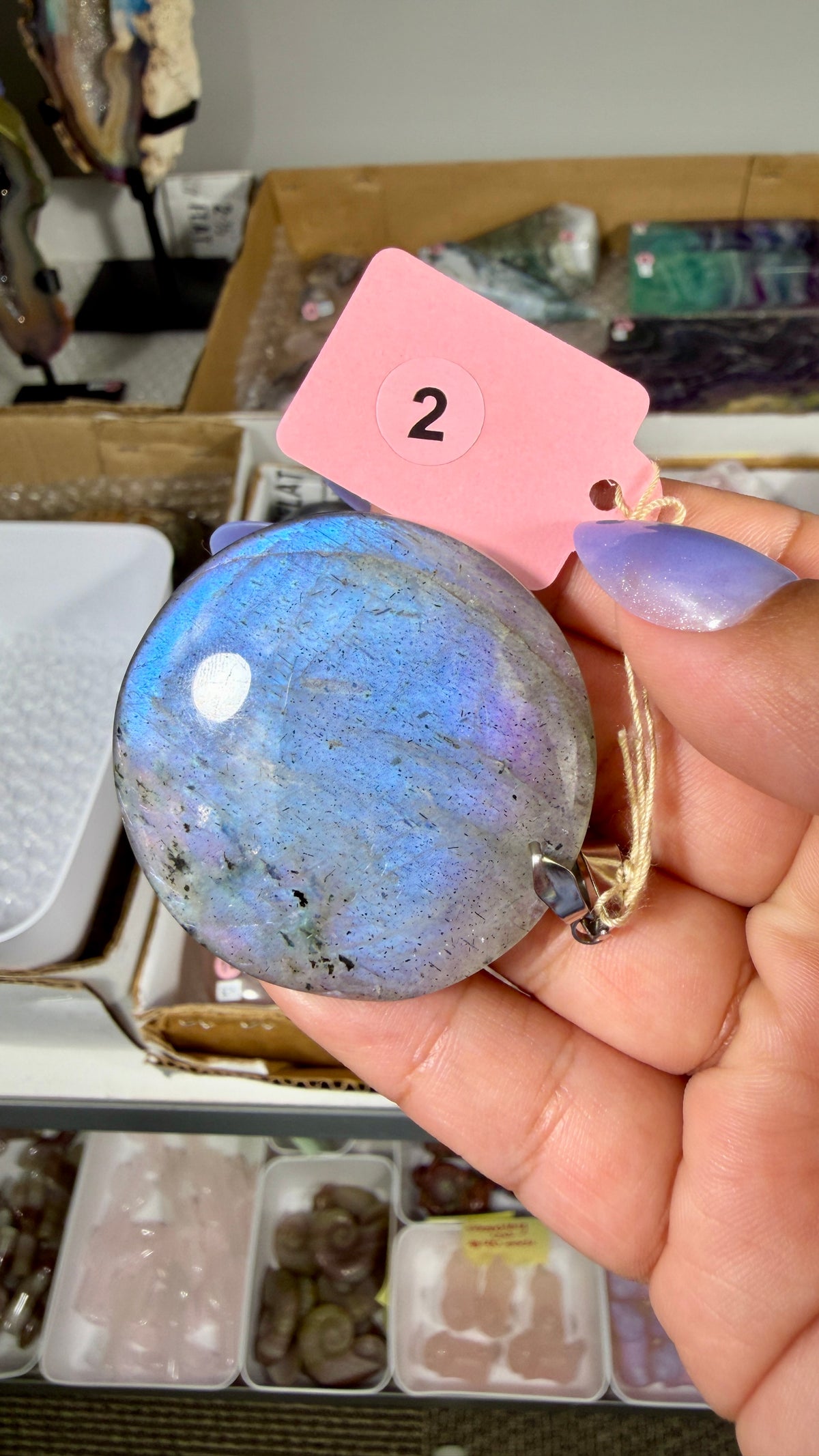 Labradorite Pendant | Opt 2