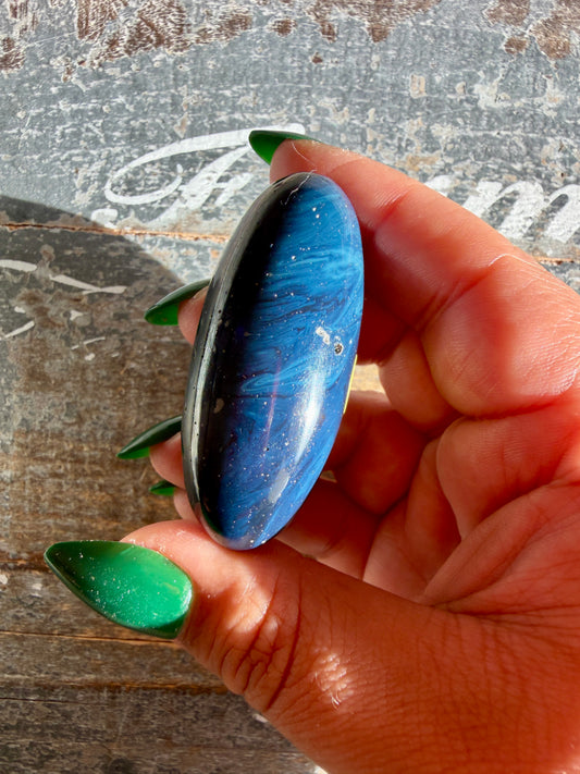 Gorgeous Sieber Agate Lingam (Man-made) | Opt L