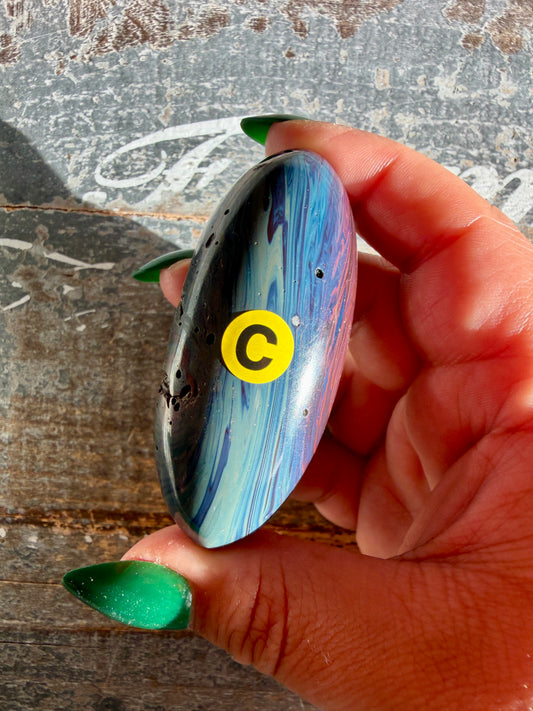 Gorgeous Sieber Agate Lingam (Man-made) | Opt C