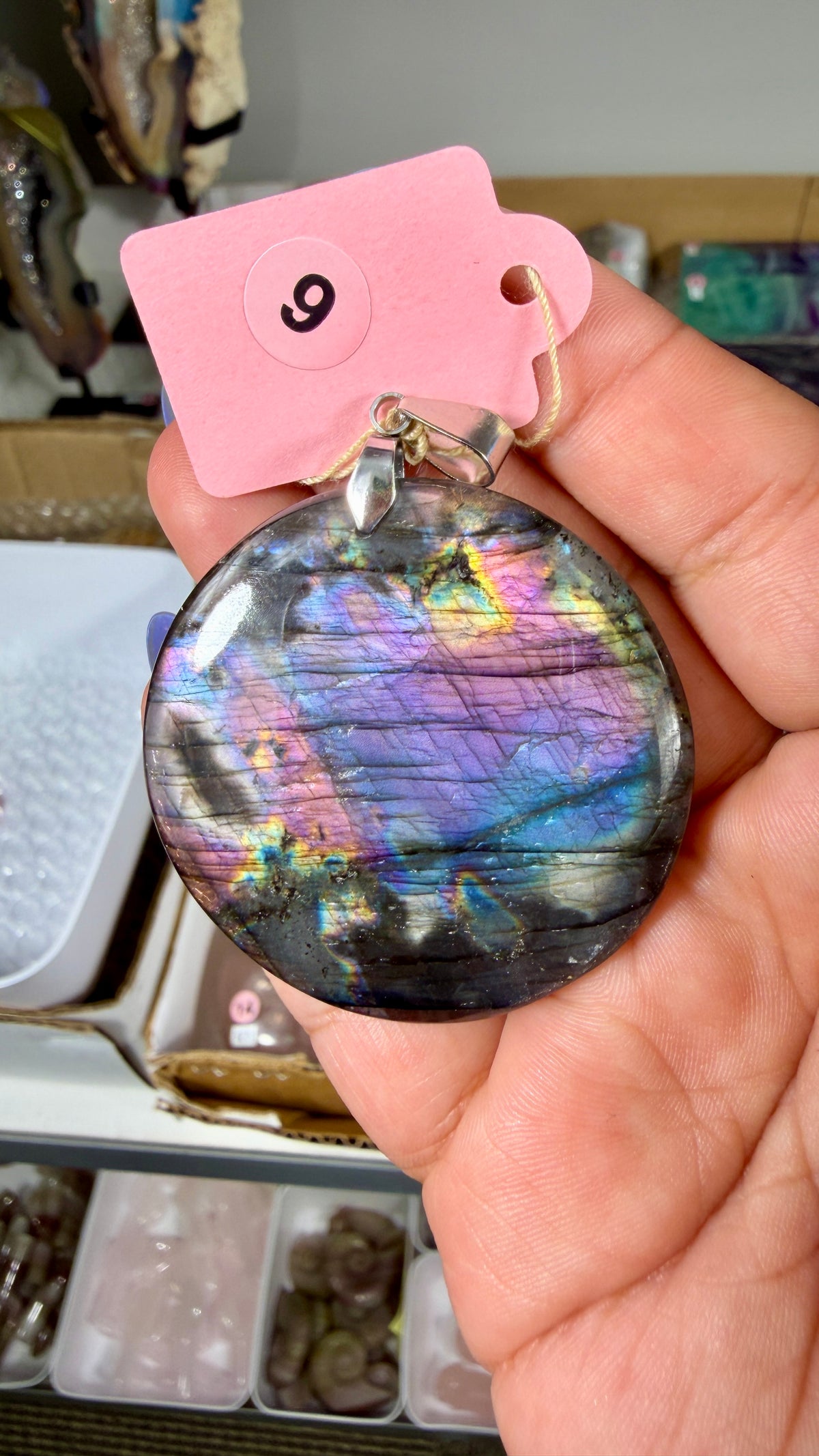 Labradorite Pendant | Opt 9 (MULTI)