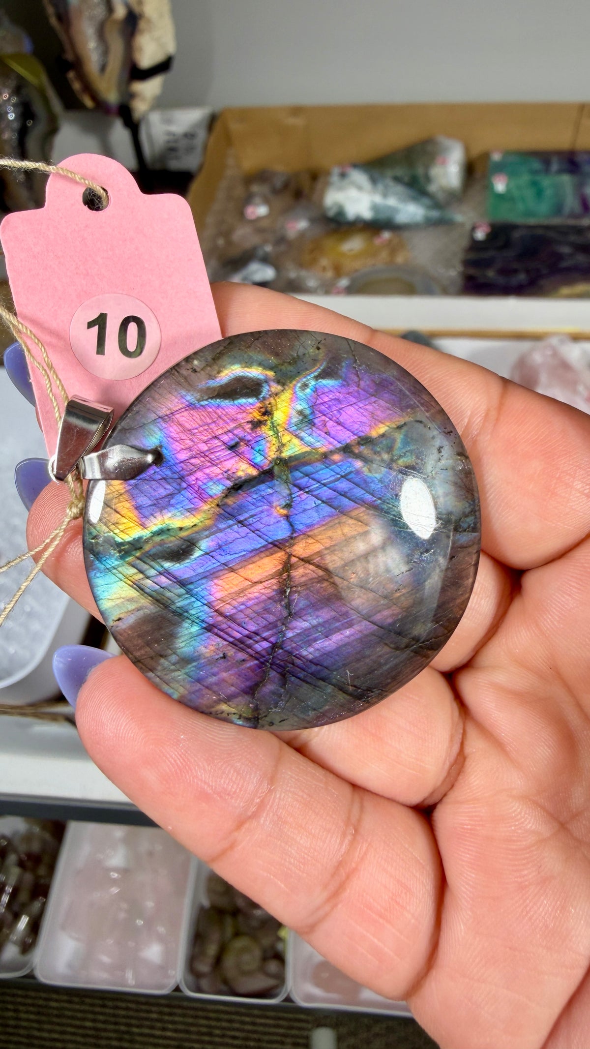 Labradorite Pendant | Opt 10