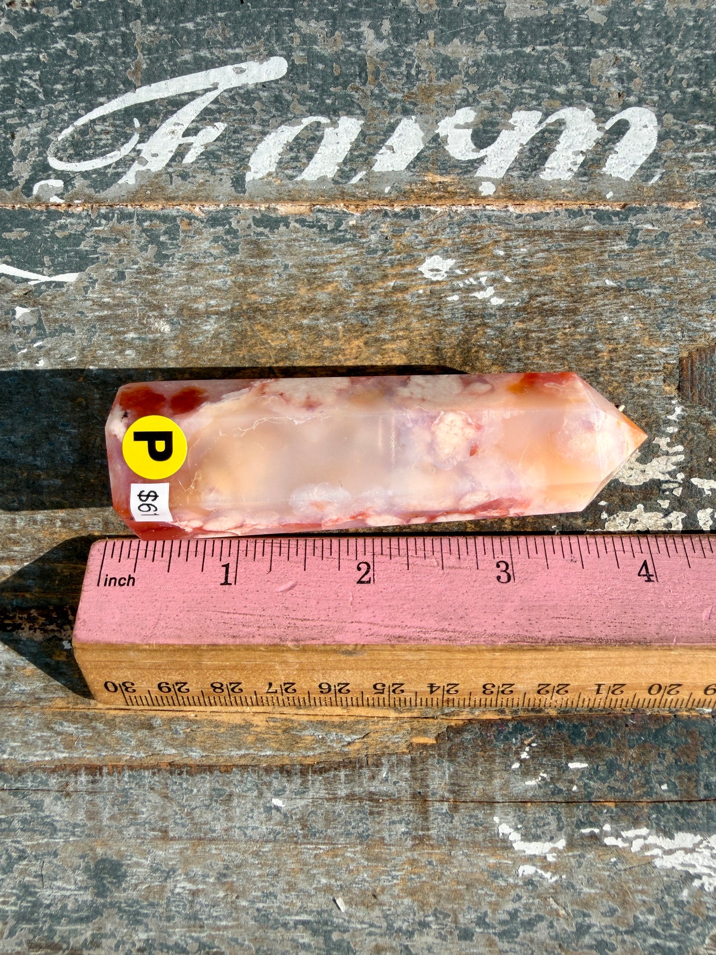 Gorgeous High Quality Carnelian & Flower Agate Tower | Madagascar | Opt P