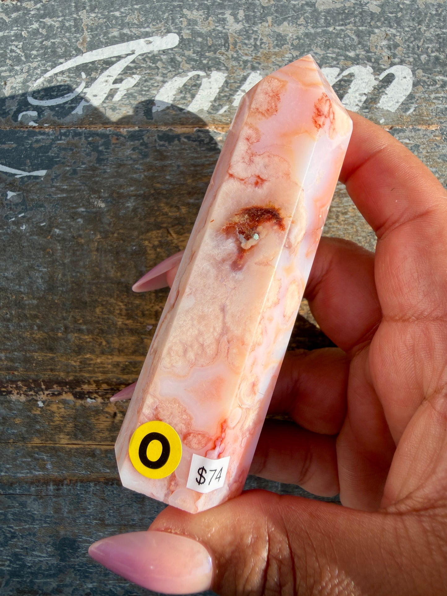 Gorgeous High Quality Carnelian & Flower Agate Tower | Madagascar | Opt O