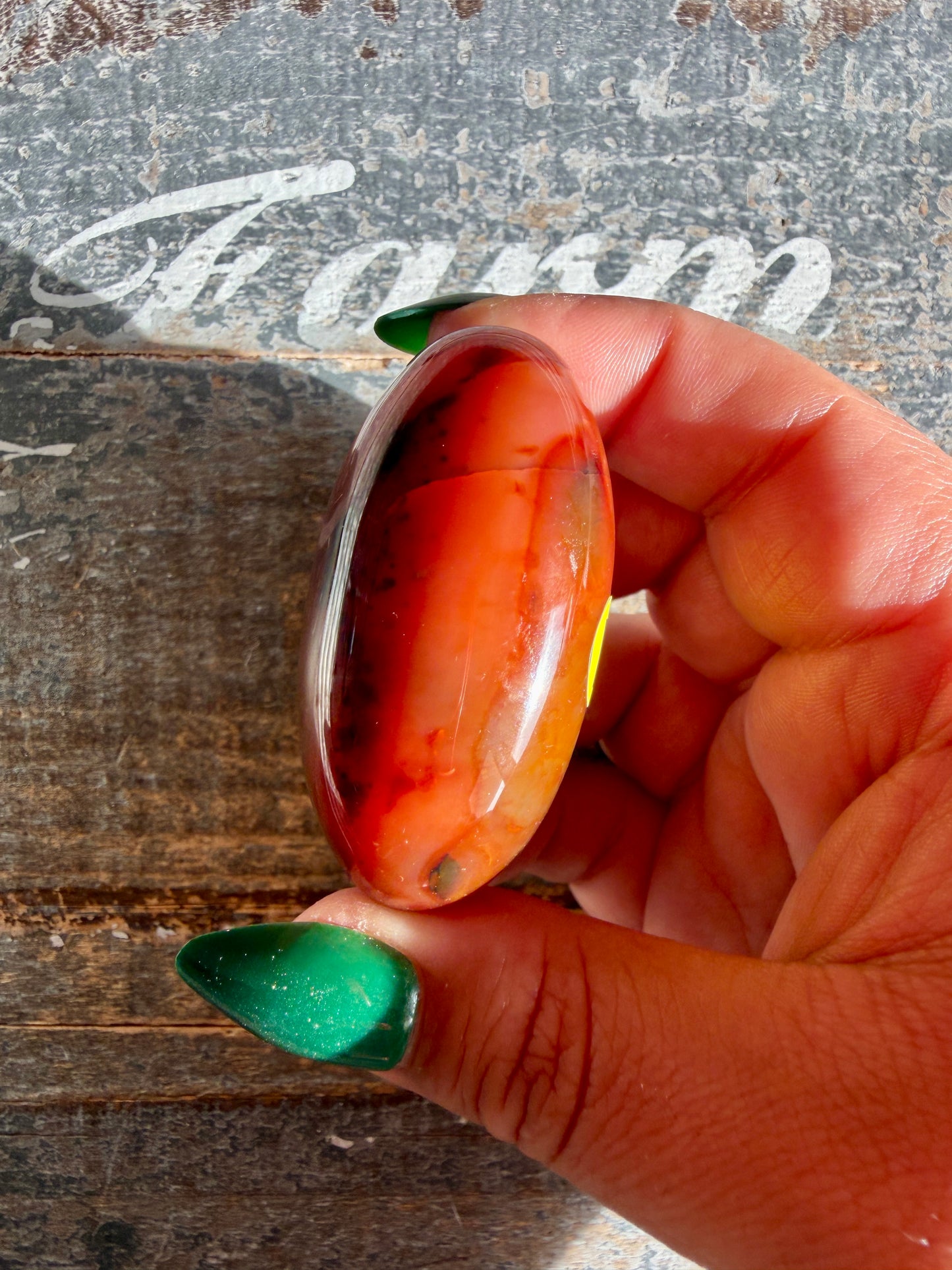 Gorgeous Carnelian Lingam | Opt L