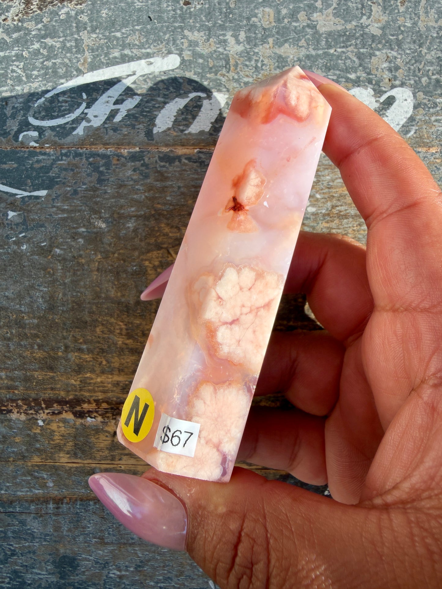Gorgeous High Quality Carnelian & Flower Agate Tower | Madagascar | Opt N