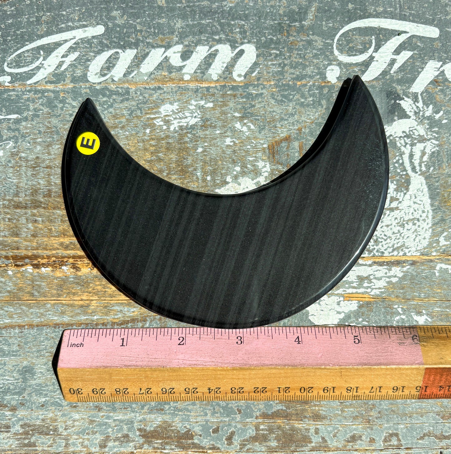 Gorgeous Midnight Lace Obsidian Moon from Armenia | E