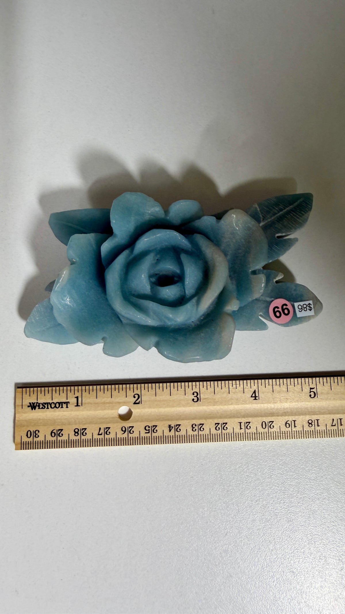 Gorgeous Hand Carved Trolleite Flower | Opt 99