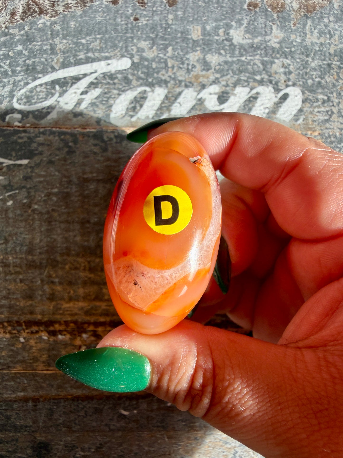 Gorgeous Carnelian Lingam | Opt D