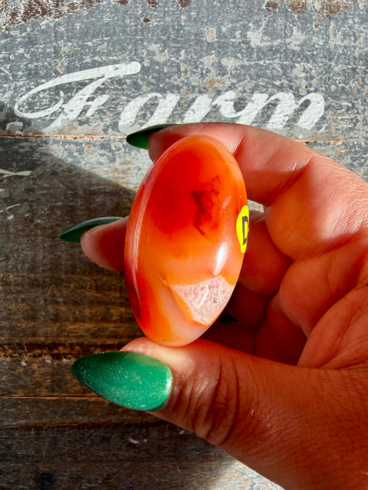 Gorgeous Carnelian Lingam | Opt D