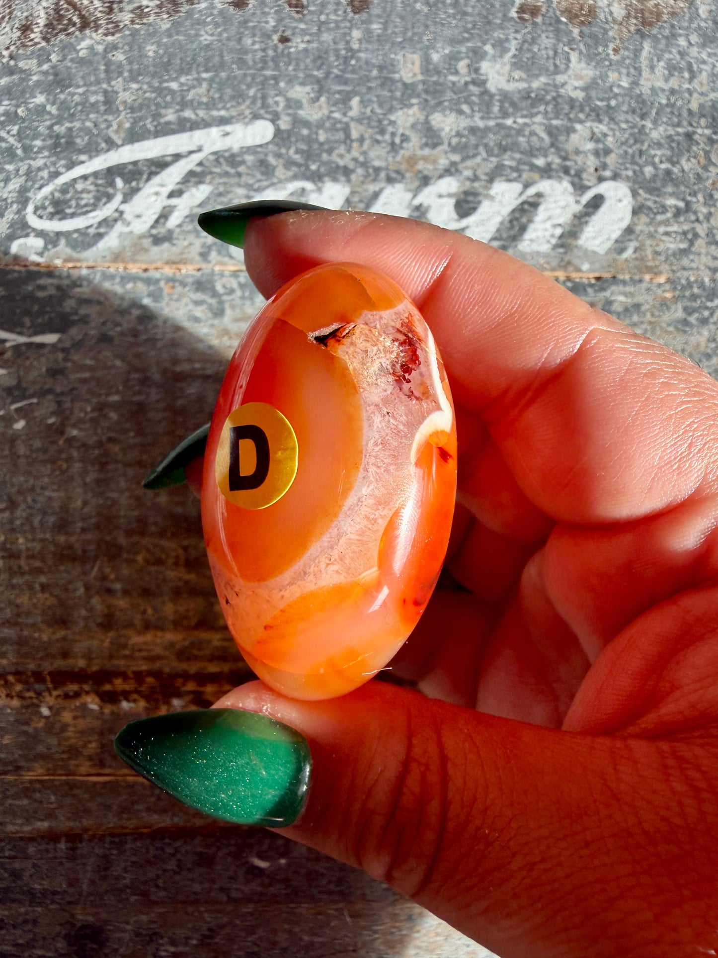 Gorgeous Carnelian Lingam | Opt D