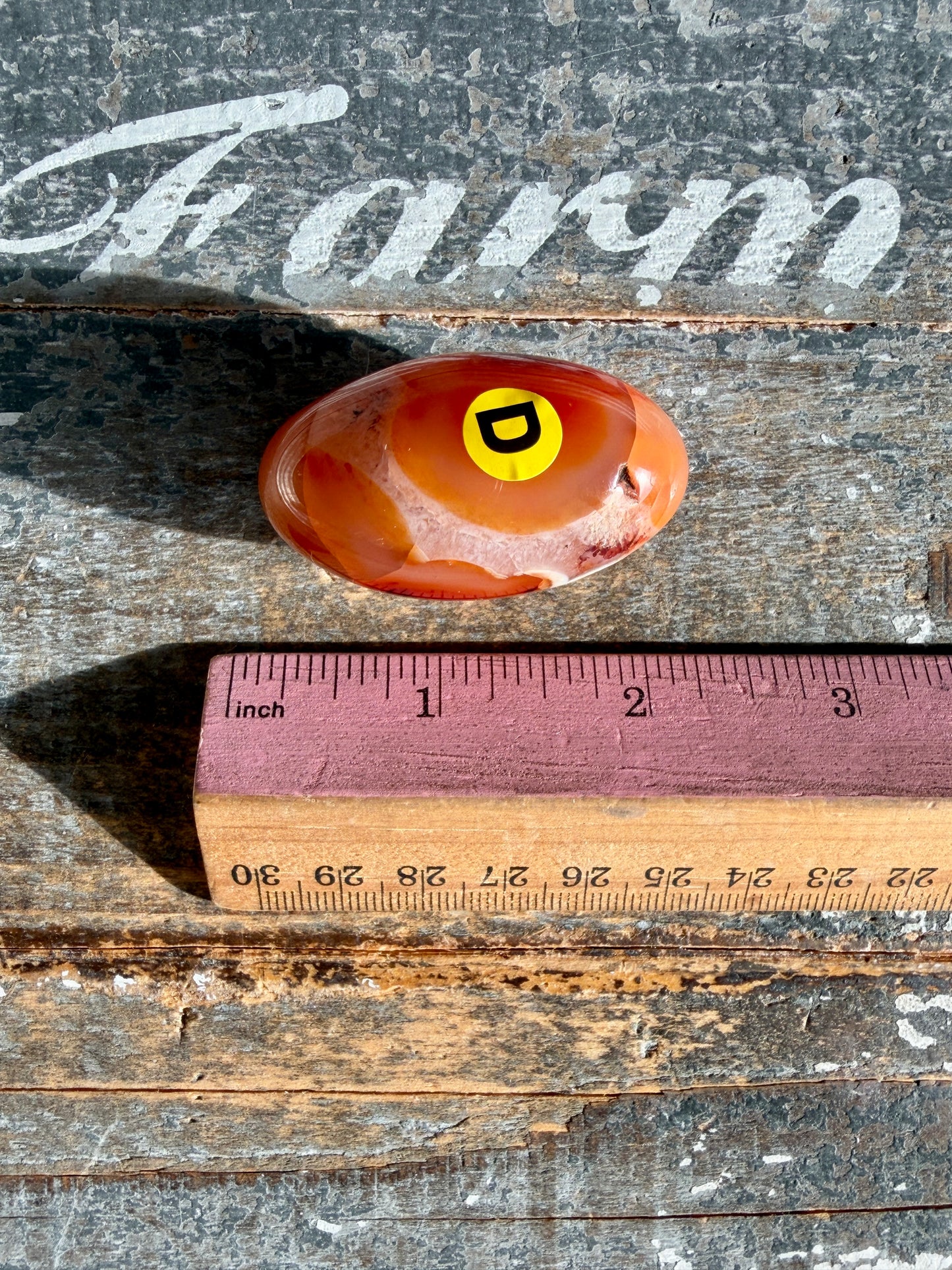 Gorgeous Carnelian Lingam | Opt D