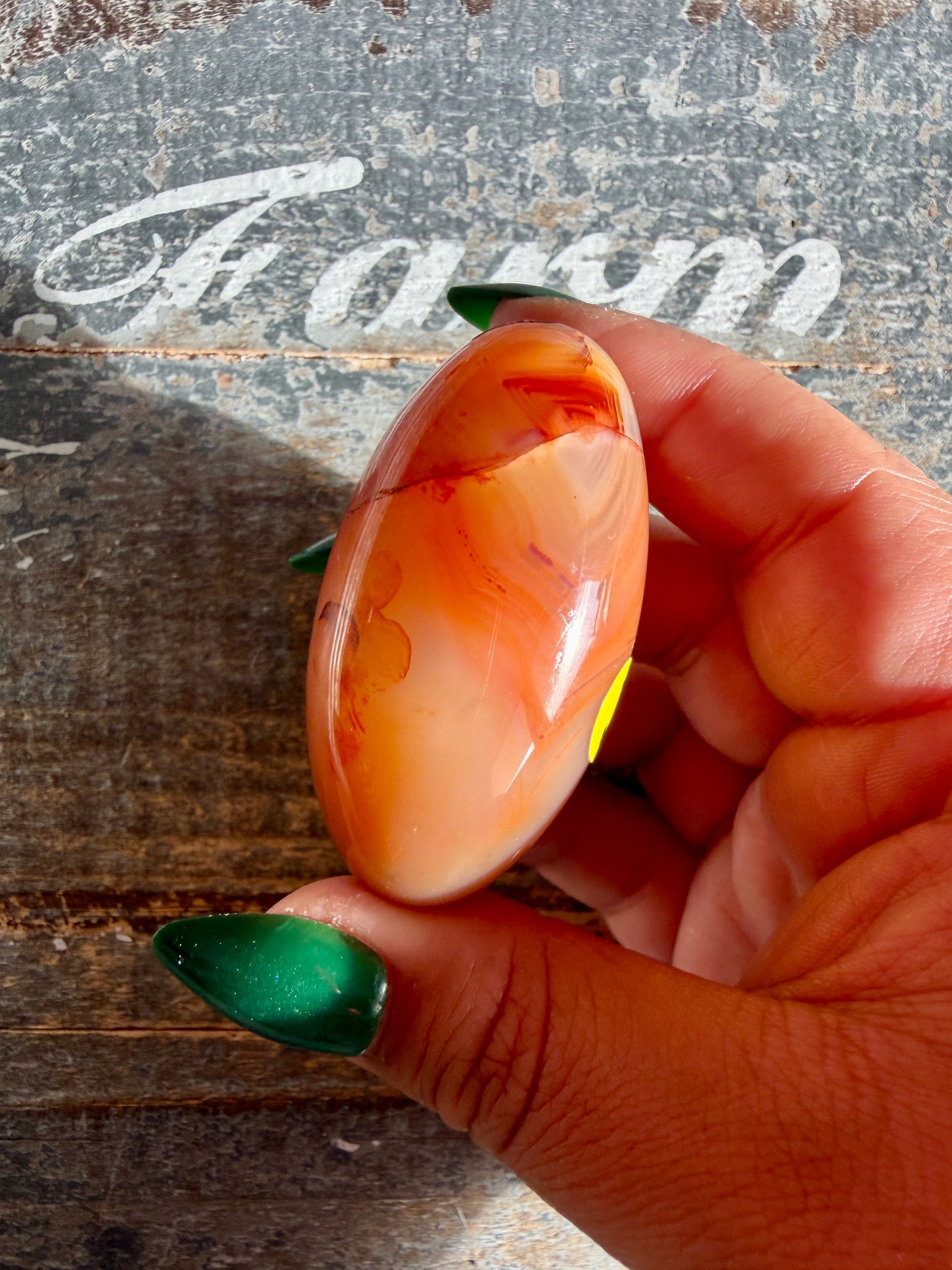 Gorgeous Carnelian Lingam | Opt J
