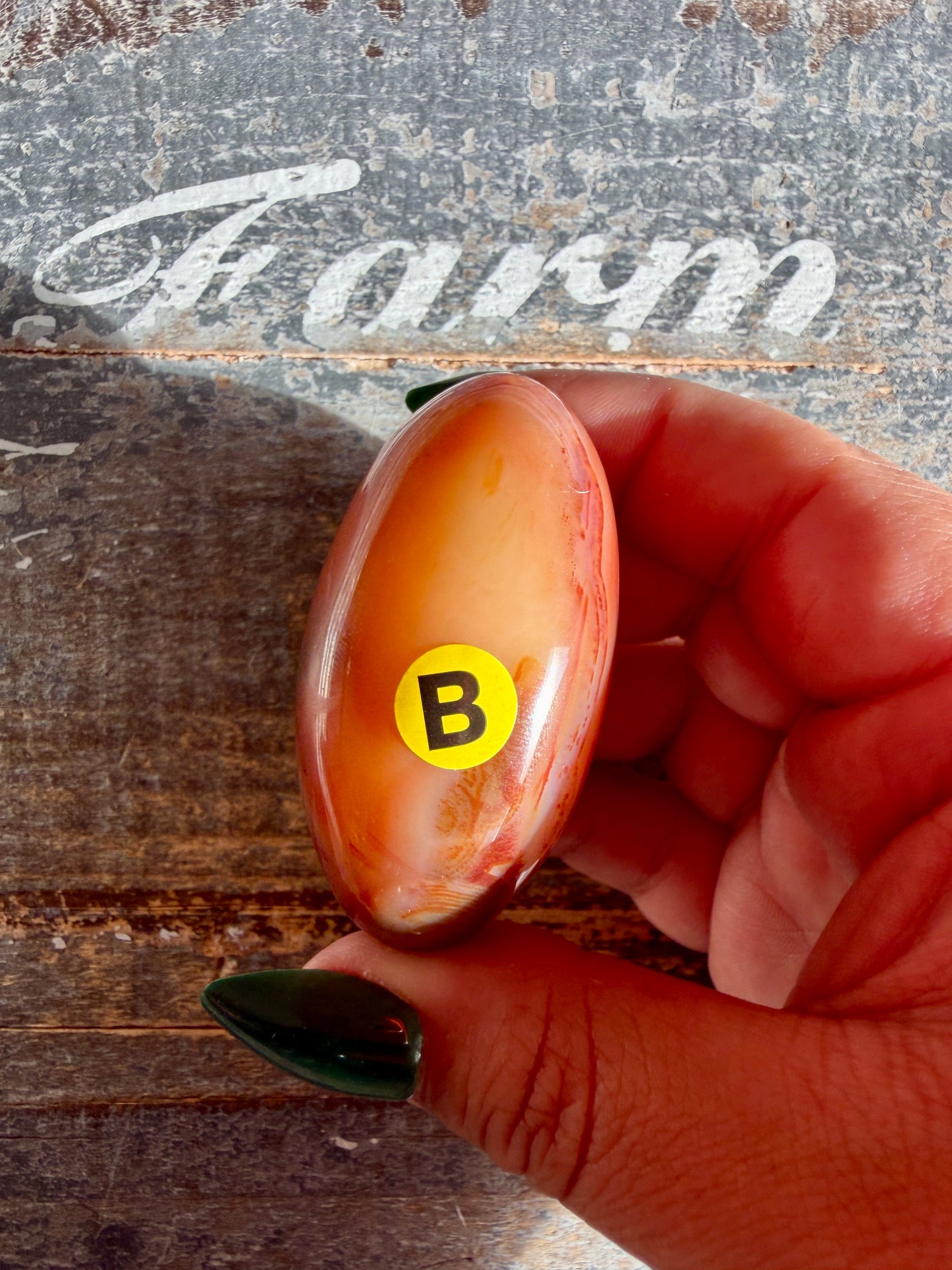 Gorgeous Carnelian Lingam | Opt B