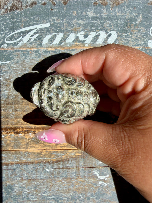 Gorgeous Pyrite Money Toad | Money Manifestation | Opt D