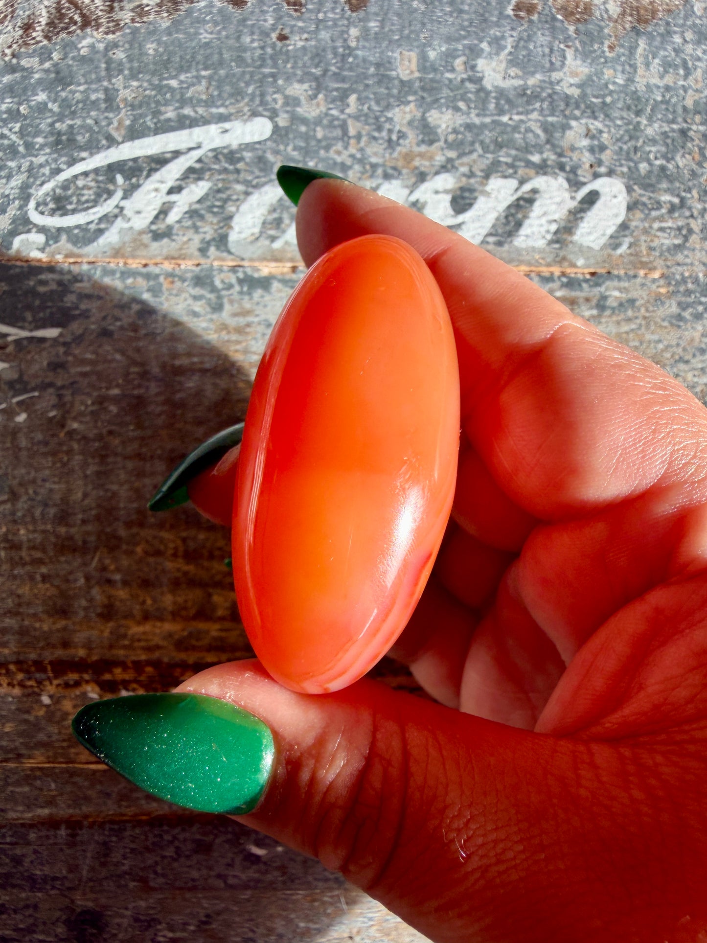 Gorgeous Carnelian Lingam | Opt E