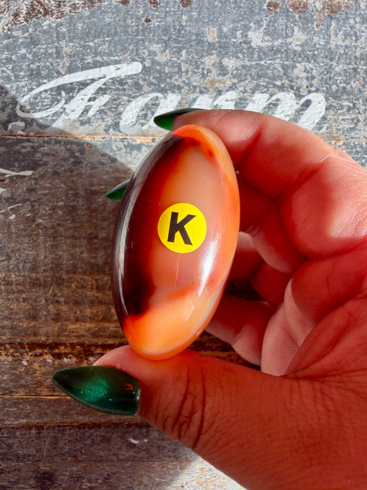 Gorgeous Carnelian Lingam | Opt K