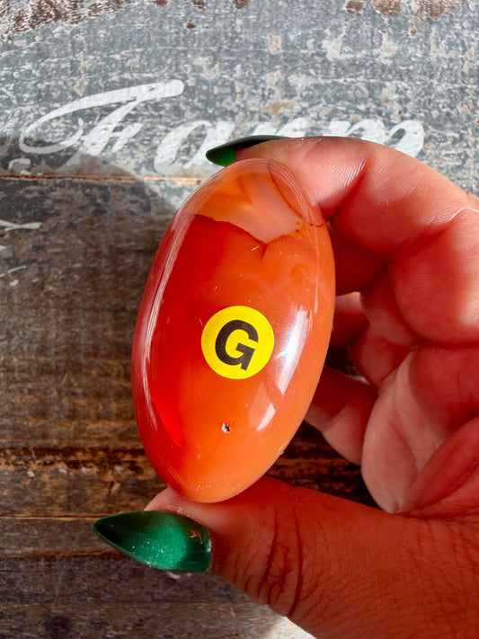Gorgeous Carnelian Lingam | Opt G
