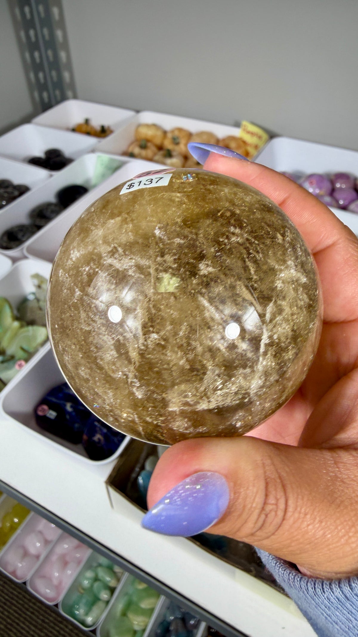 Gorgeous Natural Citrine Sphere from the Congo | Opt 52
