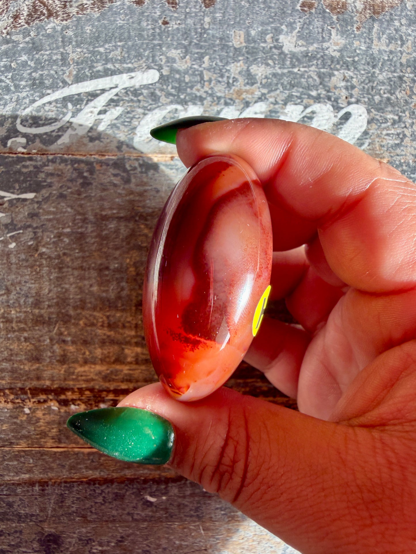 Gorgeous Carnelian Lingam | Opt H